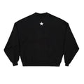 Star Detail Neckline Sweatshirt