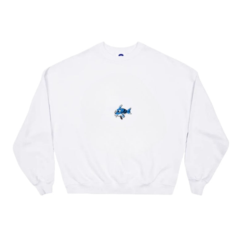 Fashionable Oversized White Sweatshirt